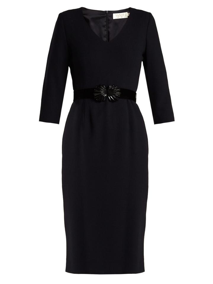Goat Gilda Wool Crepe Dress