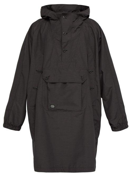 Matchesfashion.com Snow Peak - Techical Hooded Poncho - Mens - Black