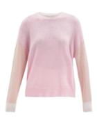 Matchesfashion.com Marni - Colour-block Cashmere Sweater - Womens - Pink