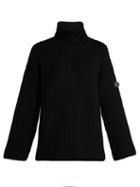 Matchesfashion.com Miu Miu - Roll Neck Wool Sweater - Womens - Black