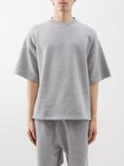 Raey - Organic Cotton Jersey Sweatshirt Tee - Mens - Grey Multi
