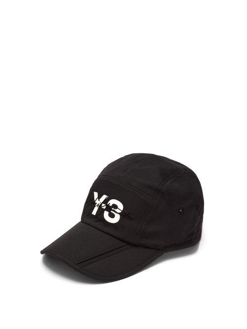 Matchesfashion.com Y-3 - Signature Foldable Nylon Cap - Mens - Black