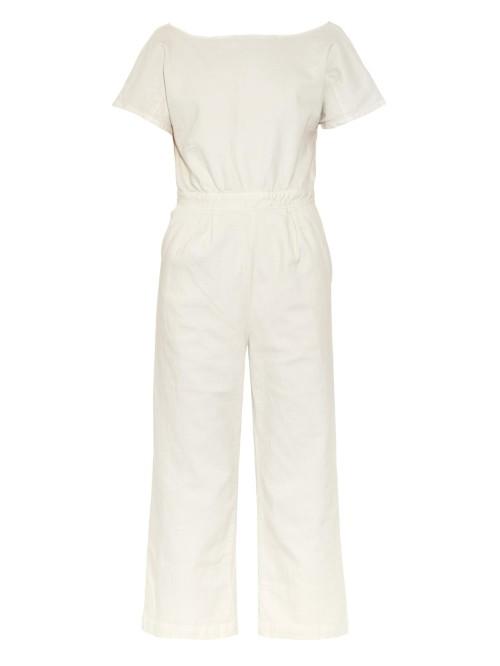 Rachel Comey Utila Open-back Denim Jumpsuit