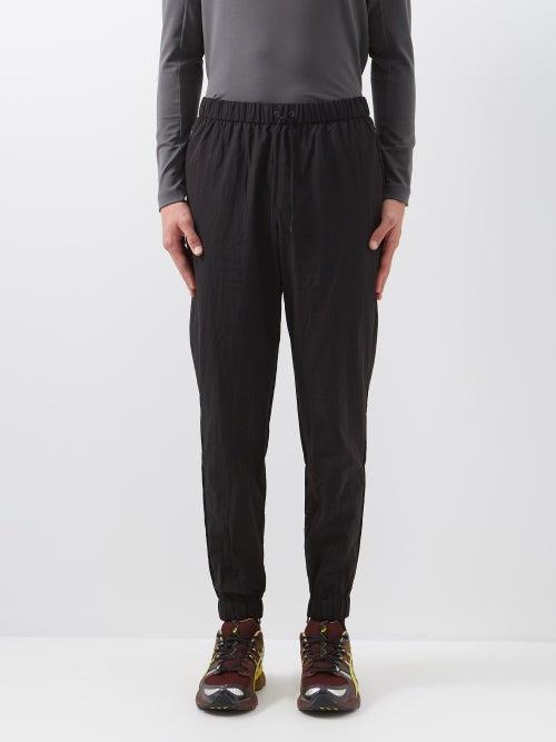 Jacques - Tecno Elasticated-waist Textured-nylon Trousers - Mens - Black