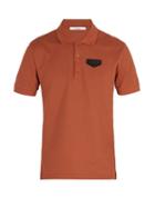 Matchesfashion.com Givenchy - Antigona Patch Polo Shirt - Mens - Orange