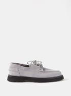 Paul Smith - Skyler Suede Brogues - Mens - Light Blue