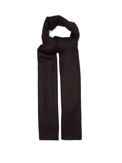 Raey - Alpaca Blanket Scarf - Womens - Black