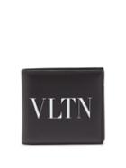 Matchesfashion.com Valentino - Vltn Leather Bifold Wallet - Mens - Black