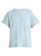 Frame Crew-neck Patch-pocket Cotton-jersey T-shirt