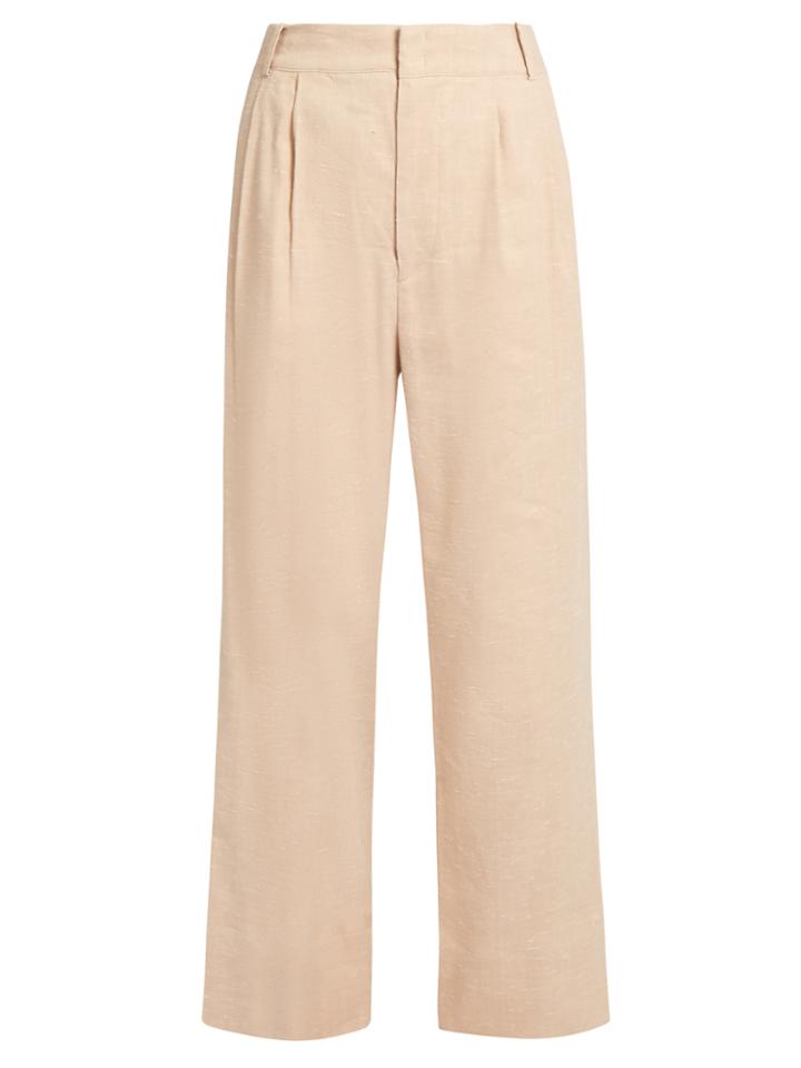 Isabel Marant Nyoka Wide-leg Linen-blend Trousers