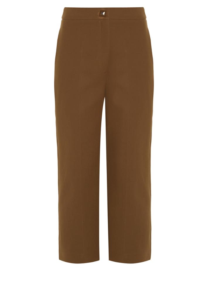 Fendi Straight-leg Cropped Trousers
