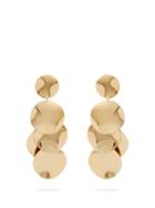 Matchesfashion.com Isabel Marant - Hammered Disc Drop Earrings - Womens - Gold