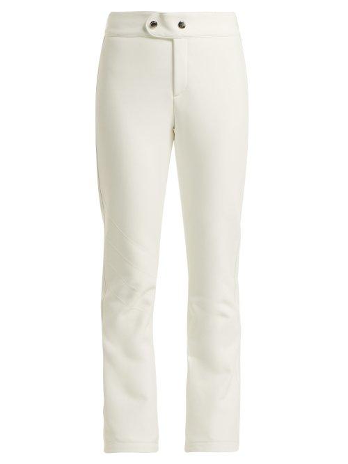 Matchesfashion.com Bogner - Emilia Kick Flared Ski Trousers - Womens - White
