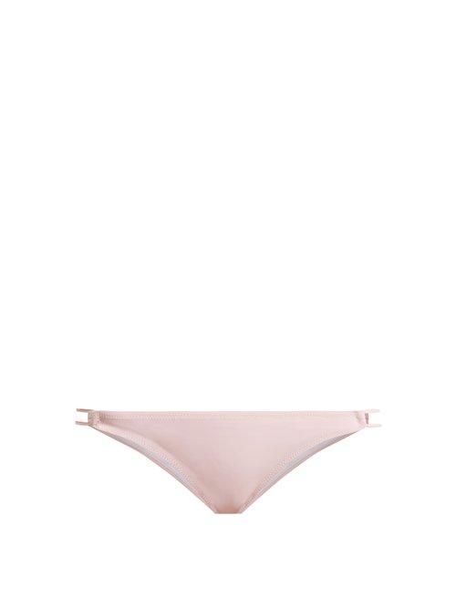 Matchesfashion.com Heidi Klein - Moyo Island Bikini Briefs - Womens - Light Pink