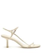 Matchesfashion.com The Row - Mid Heel Slingback Sandals - Womens - White
