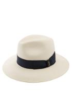 Borsalino Wide-brim Panama Hat