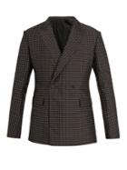 Haider Ackermann Polka-dot Double-breasted Silk-blend Blazer