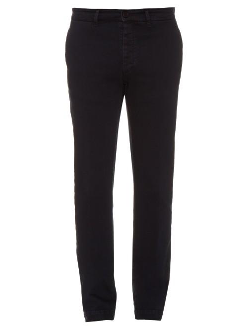 Massimo Alba Slim-fit Stretch Cotton-blend Trousers