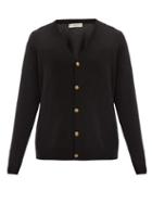 Matchesfashion.com Givenchy - Logo-button Cashmere Cardigan - Mens - Black