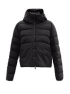 Matchesfashion.com Moncler - Anwar Logo-print Hooded Down Jacket - Womens - Black