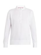 Thom Browne Classic Long-sleeved Cotton-piqu Polo Shirt