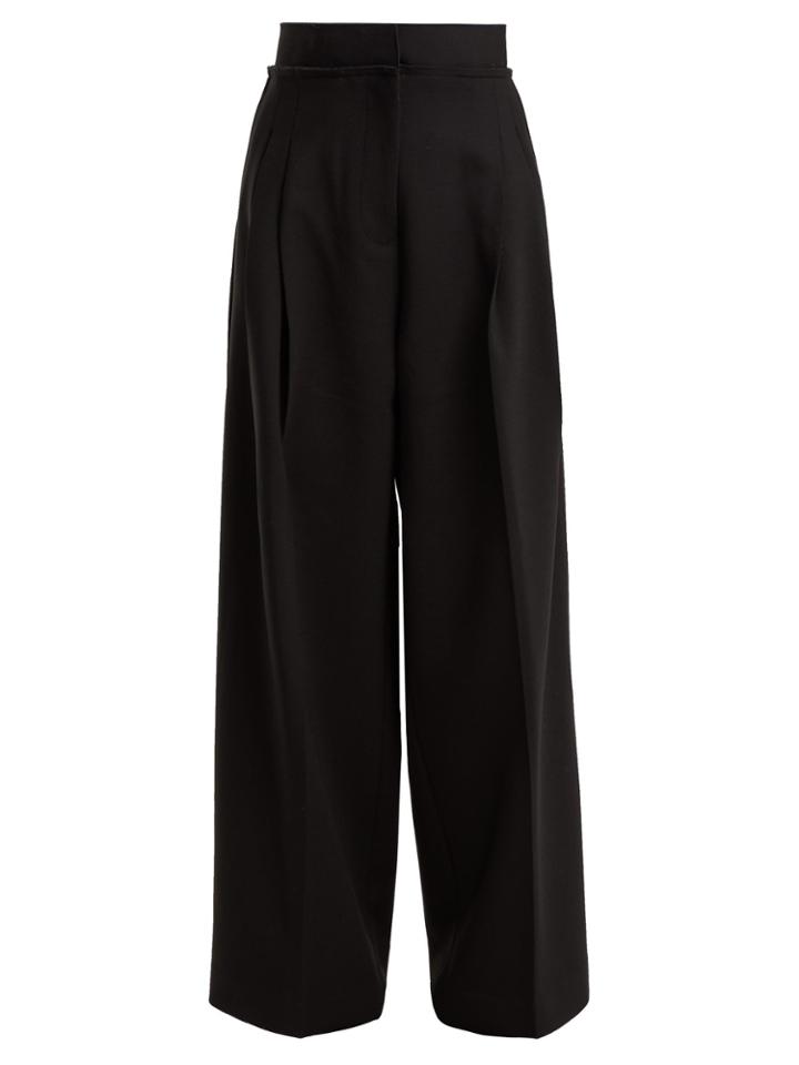 Jw Anderson High-rise Wide-leg Trousers