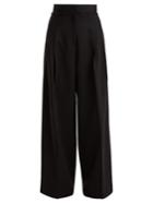 Jw Anderson High-rise Wide-leg Trousers