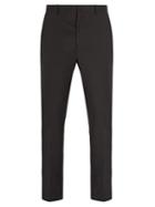 Matchesfashion.com Lanvin - Slim Leg Wool Trousers - Mens - Black