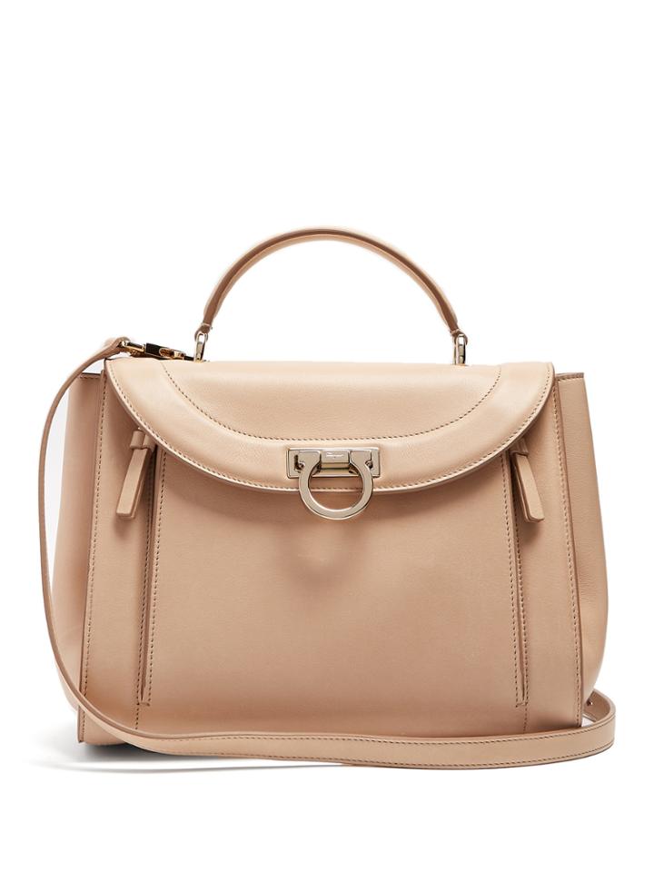 Salvatore Ferragamo Sophia Rainbow Small Leather Bag