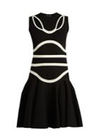Alexander Mcqueen Panelled Knitted Midi Dress