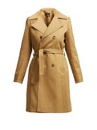 Matchesfashion.com A.p.c. - Alexis Belted Cotton Trench Coat - Womens - Beige