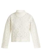 See By Chloé Cut-out Knit Sweater