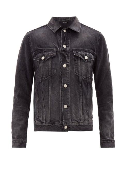 Matchesfashion.com John Elliott - Thumper Denim Jacket - Mens - Black