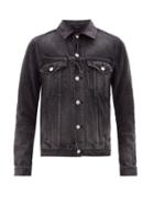 Matchesfashion.com John Elliott - Thumper Denim Jacket - Mens - Black