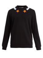 Givenchy Cuban-fit Star-appliqu Cotton Sweatshirt