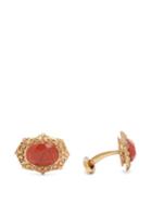 Matchesfashion.com Dolce & Gabbana - Baroque Cufflinks - Mens - Gold