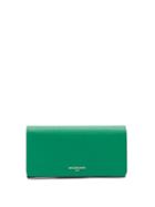Matchesfashion.com Balenciaga - Essential Foldover Leather Wallet - Womens - Green