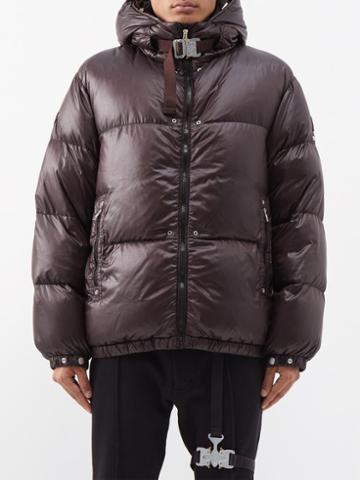 6 Moncler 1017 Alyx 9sm - Almondin Quilted Down Jacket - Mens - Brown