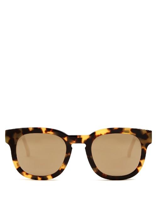 Thierry Lasry X Garrett Leight Square-frame Sunglasses