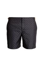 Orlebar Brown Bulldog X Geometric-jacquard Swim Shorts