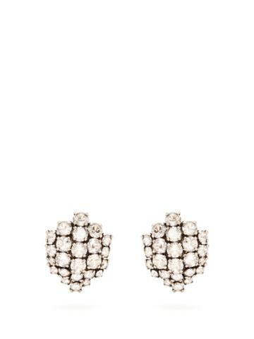 Ryan Storer Swarovski Crystal Clip-on Earrings