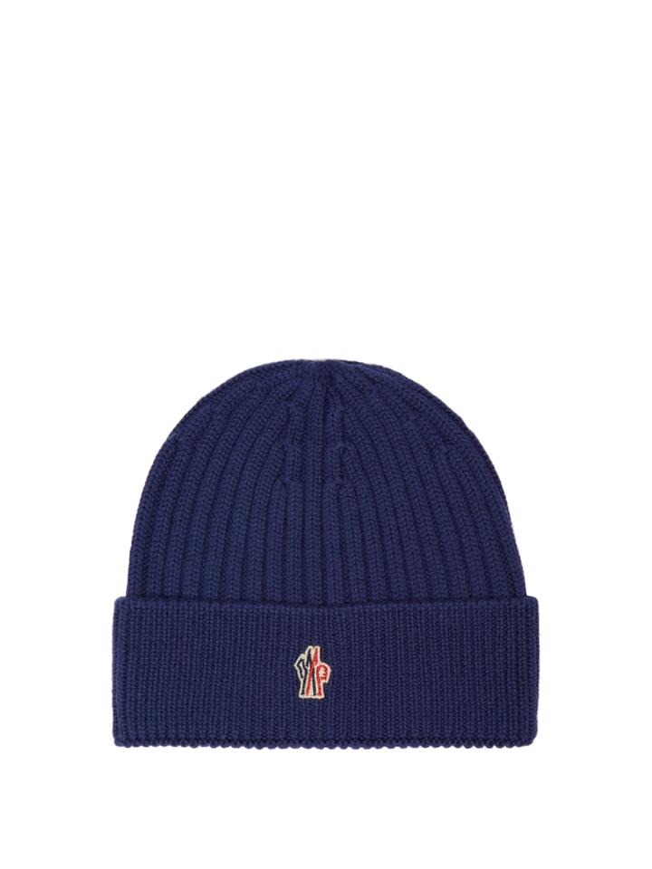 Moncler Grenoble Ribbed-knit Wool Beanie Hat