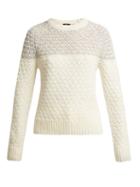 Matchesfashion.com A.p.c. - Laina Knitted Sweater - Womens - Cream