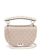 Valentino Rockstud Quilted-leather Cross-body Bag