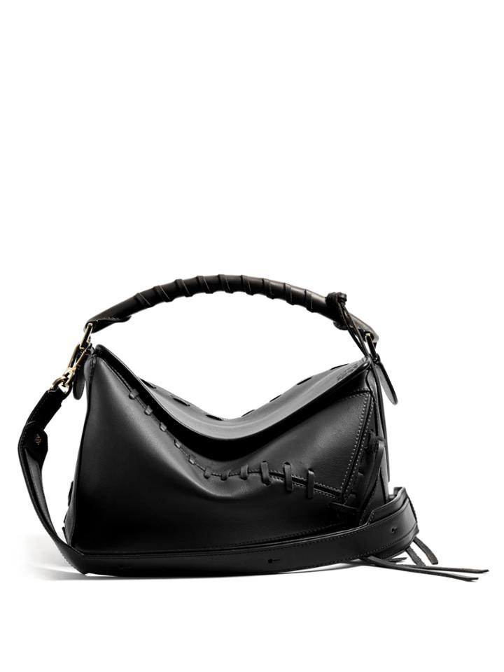 Loewe Puzzle Small Laced-leather Bag