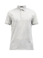 Polo Ralph Lauren - Camouflage-jacquard Mesh-jersey Polo Shirt - Mens - Grey