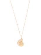 Matchesfashion.com Nadia Shelbaya - Shell Diamond & Gold Pendant Necklace - Womens - Gold