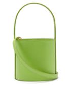 Matchesfashion.com Staud - Bissett Mini Lizard Effect Leather Bucket Bag - Womens - Green