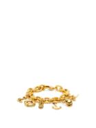 Matchesfashion.com Saint Laurent - Nautical-charm Bracelet - Womens - Gold