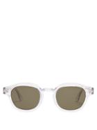 Matchesfashion.com Cutler And Gross - D Frame Sunglasses - Mens - Clear